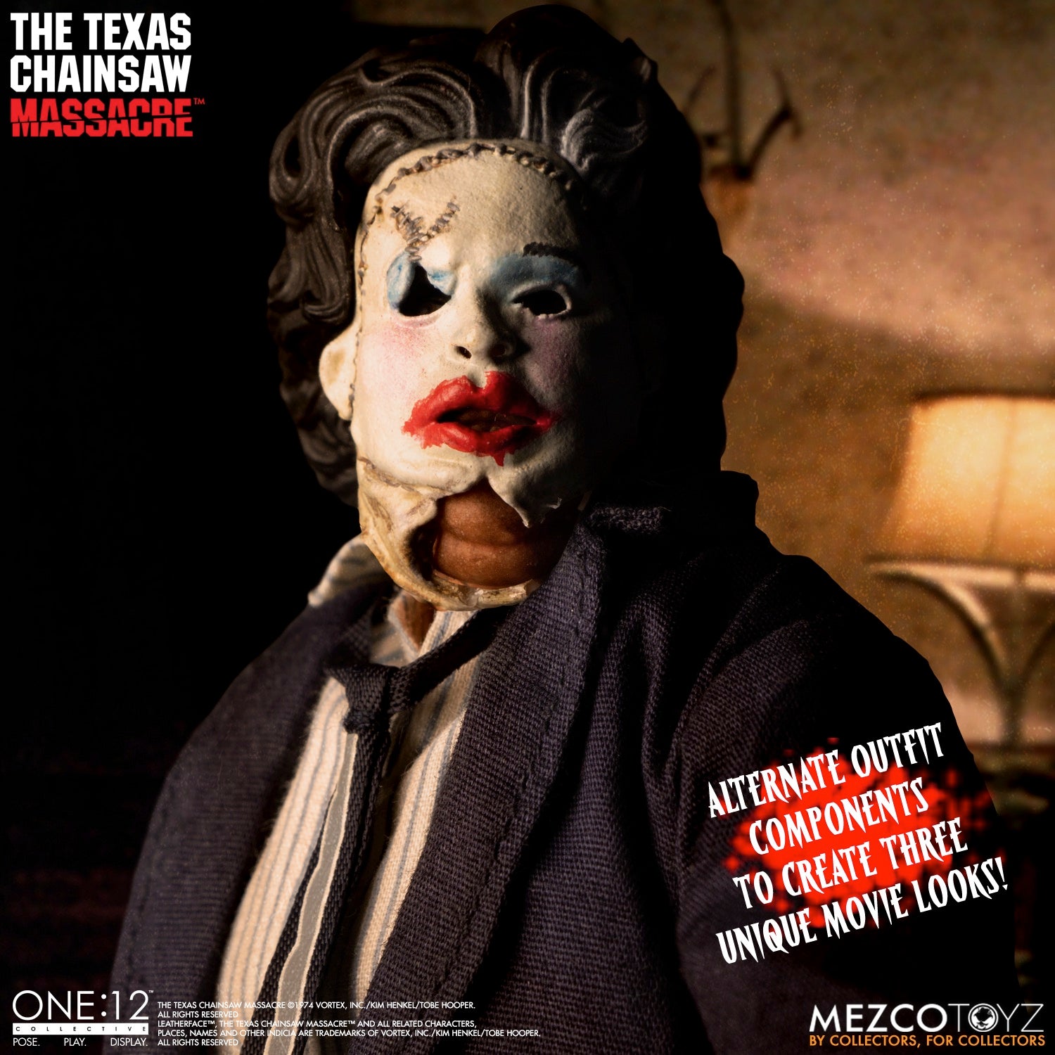 Mezco Deluxe One:12 Collective The Texas Chainsaw Massacre Leatherface Figure