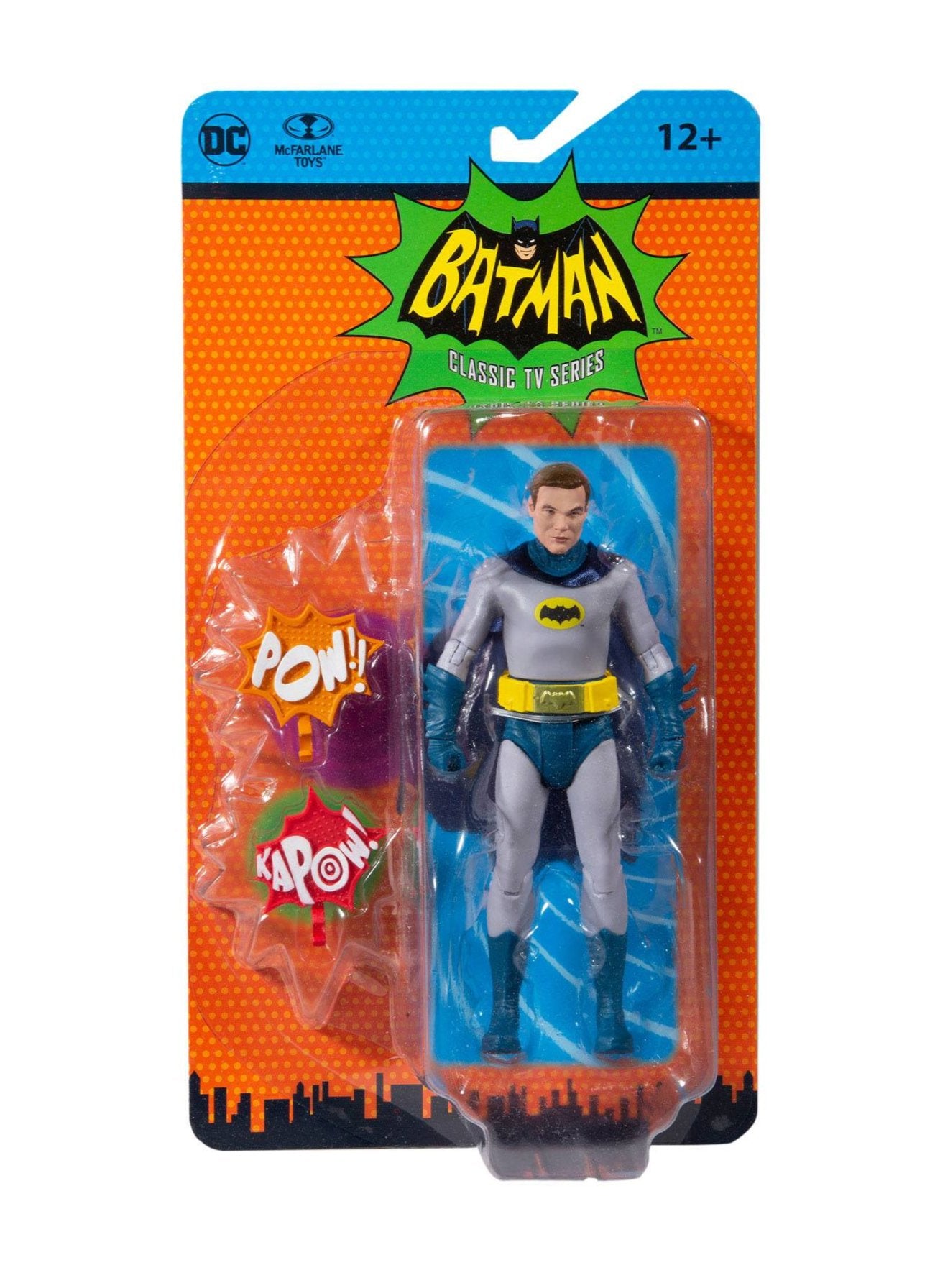 McFarlane DC Retro '66 Unmasked Batman 6-Inch Action Figure