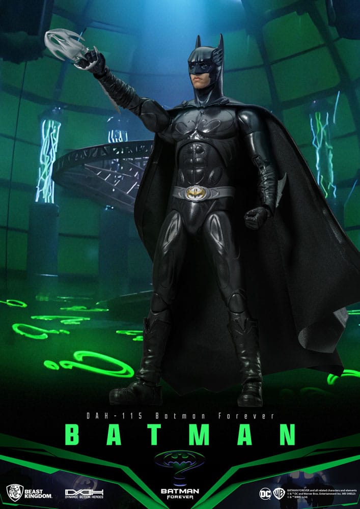 Beast Kingdom DC Comics DAH-115 Val Kilmer Batman Forever Action Figure