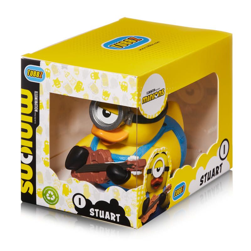 Stuart the Minion Boxed Tubbz Collectible with High - Quality PVC