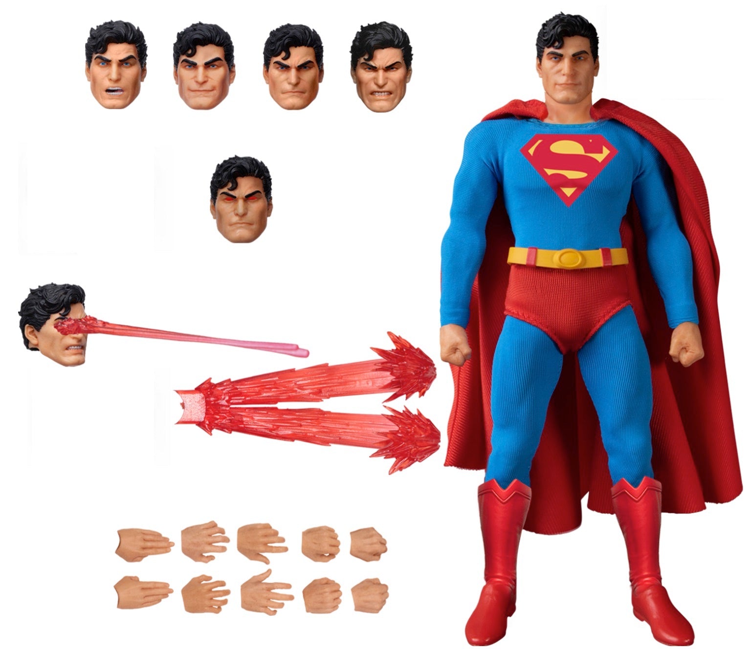 Mezco DC Comics One:12 Collective - Steel Edition Superman Action Figure