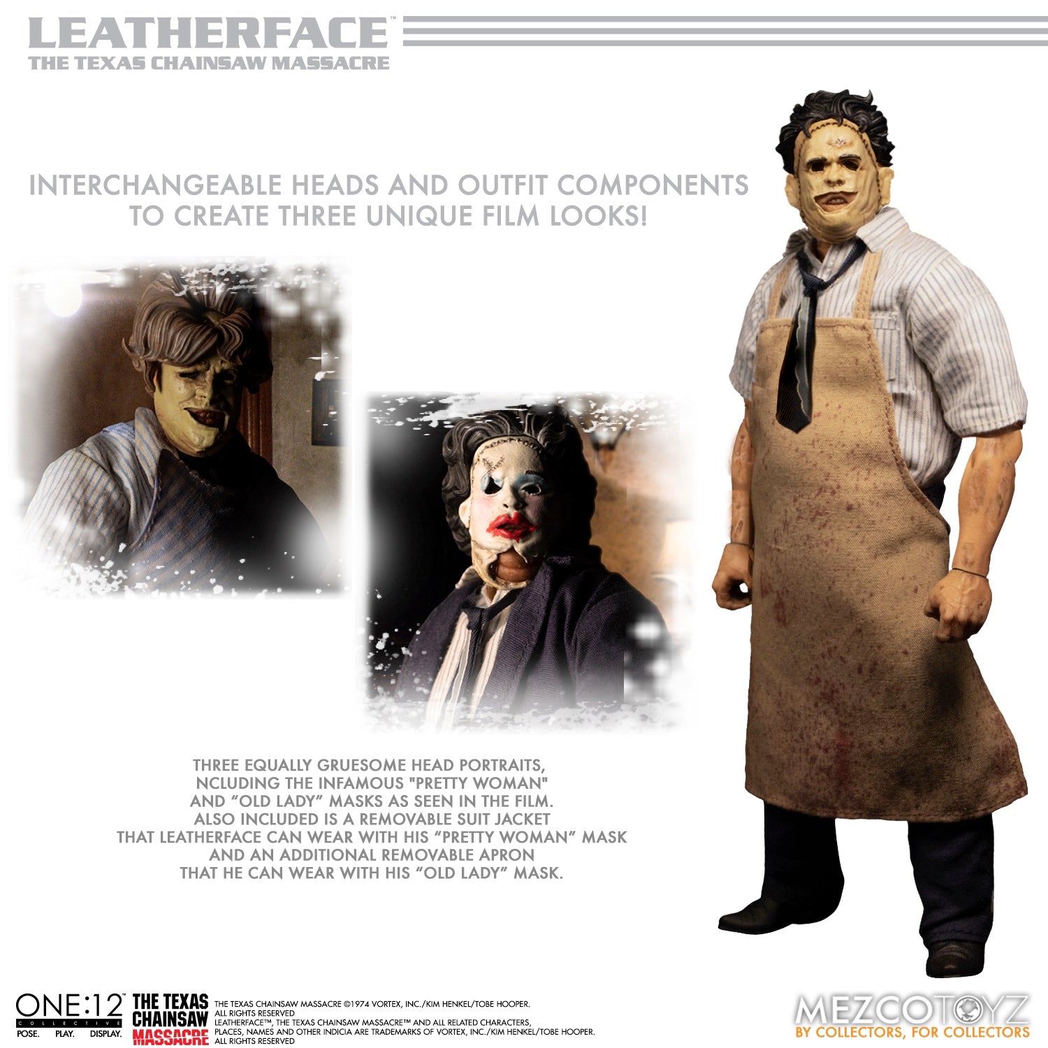 Mezco Deluxe One:12 Collective The Texas Chainsaw Massacre Leatherface Figure