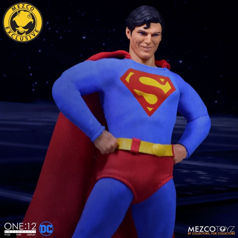 Exclusive DC Comics One:12 Collective Superman Figurine Inspired by the 1978 Film