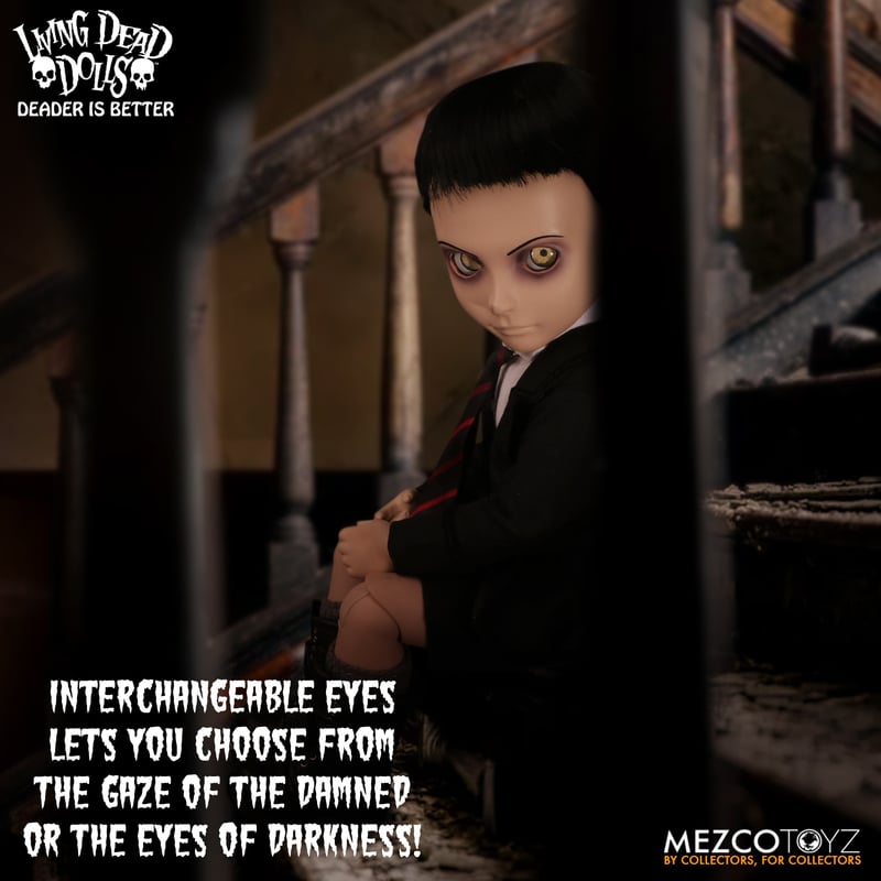Mezco Collectible The Return of The Living Dead Dolls - Damien, a Spooky Schoolboy Figure