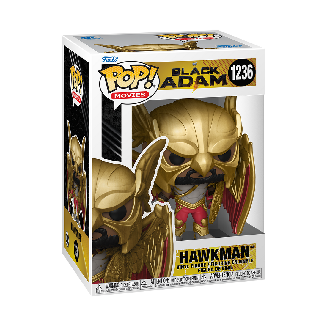 DC Comics Funko Pop! Vinyl - Black Adam Hawkman with Helmet