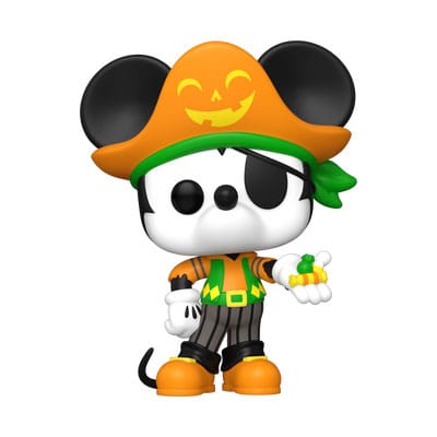 Disney Halloween Funko POP! Vinyl Collectible Figure of Mickey Mouse in a Swashbuckling Pirate Costume