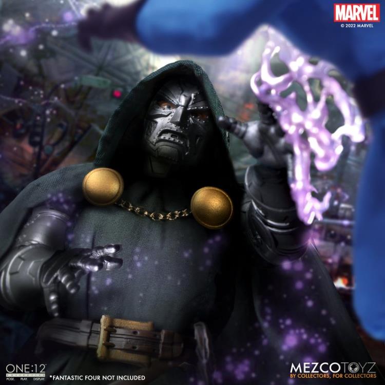 Mezco Marvel One:12 Collective Highly Detailed and Articulated Doctor Doom Action Figure Toy